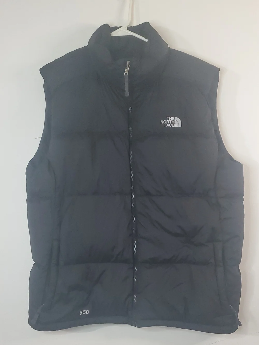 The North Face Mens Black 550 Goose Down Puffer Down Vest Size XL Preppy Outdoor